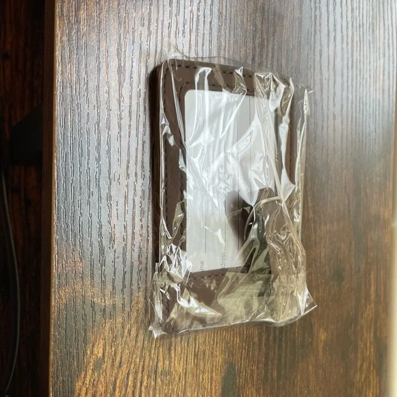 Brown Leather “Tybee 2021” Luggage Tag Tybee Beach Savannah Beach Savannah, GA - Picture 4 of 6